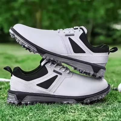 RUBBER SOLE GOLF SHOES FOR MEN